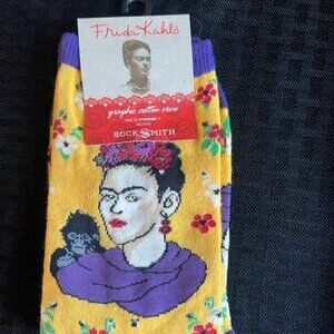 Frida Kahlo ~ Socks ~ 1 pair ~ NEW!